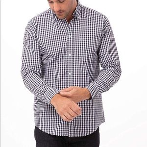 Gingham Dress Shirt - Chef Works